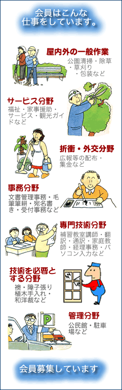 こんな仕事をしています